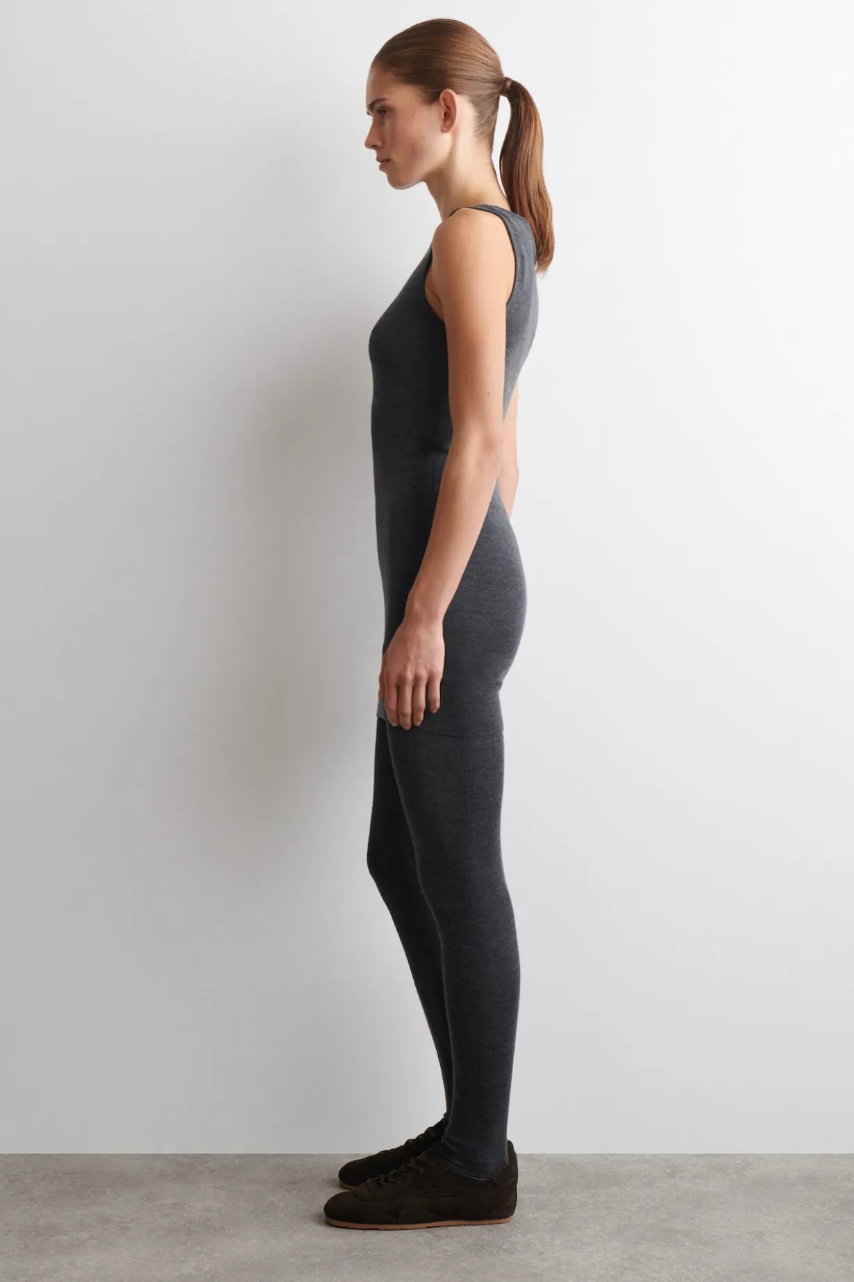 SEAMLESS MERINO WOOL MINI DRESS