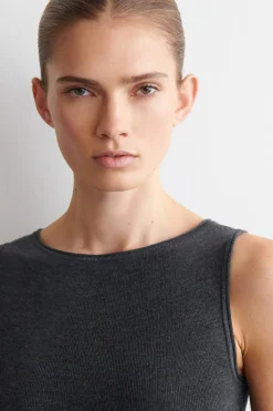 SEAMLESS MERINO WOOL MINI DRESS
