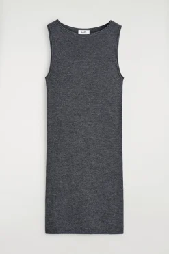 SEAMLESS MERINO WOOL MINI DRESS