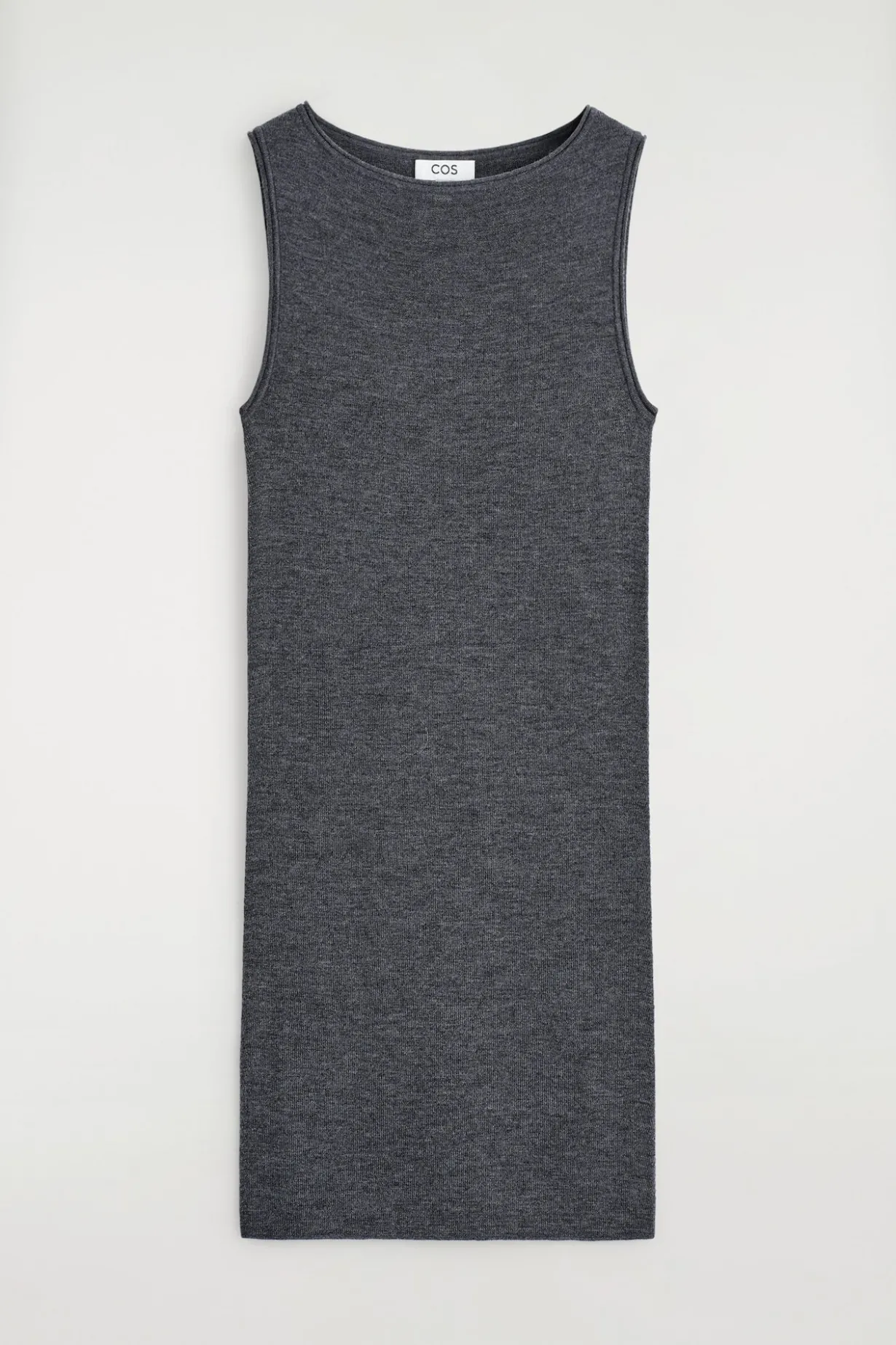 SEAMLESS MERINO WOOL MINI DRESS