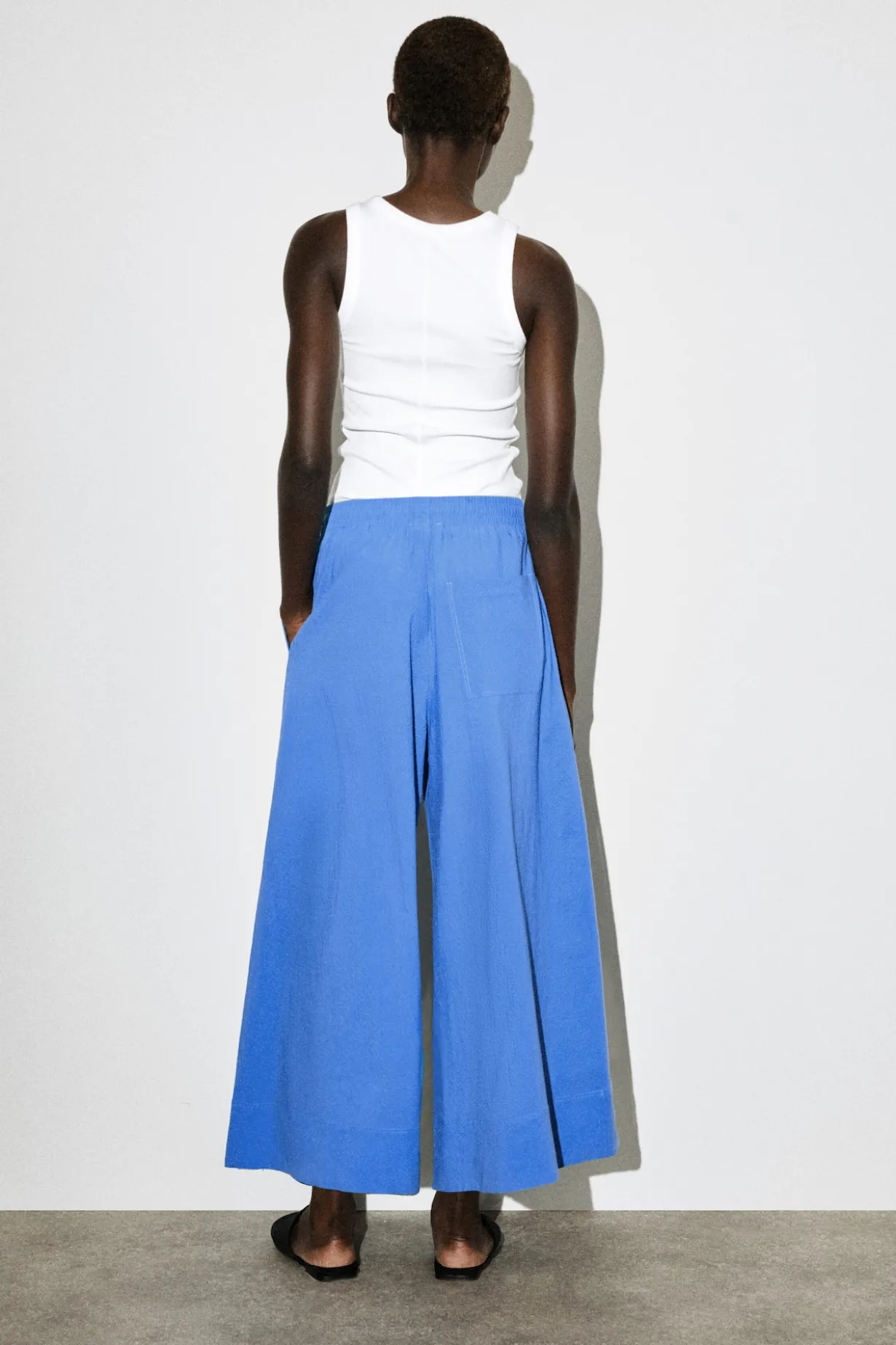 SEERSUCKER CULOTTES