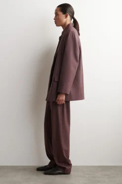 SHAWL-COLLAR WOOL BLAZER