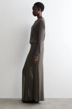 SHEER MAXI SKIRT