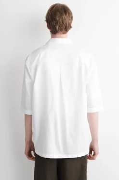 SHORT-SLEEVED COTTON SHIRT