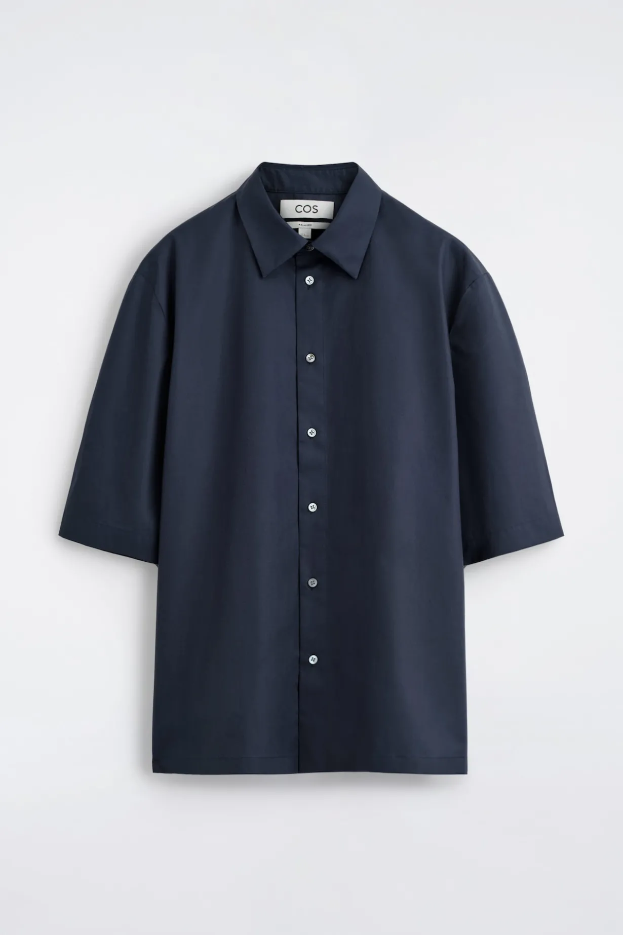 SHORT-SLEEVED COTTON SHIRT
