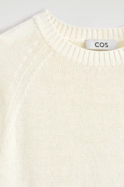 SHRUNKEN KNITTED LINEN T-SHIRT