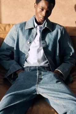 SIGNATURE REGULAR-FIT STRAIGHT-LEG JEANS