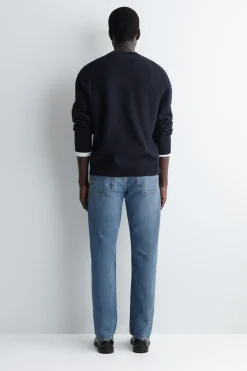 SIGNATURE REGULAR-FIT STRAIGHT-LEG JEANS