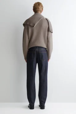 SIGNATURE SELVEDGE REGULAR-FIT STRAIGHT-LEG JEANS