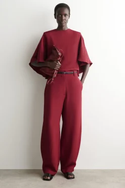 SILK TULIP PANTS