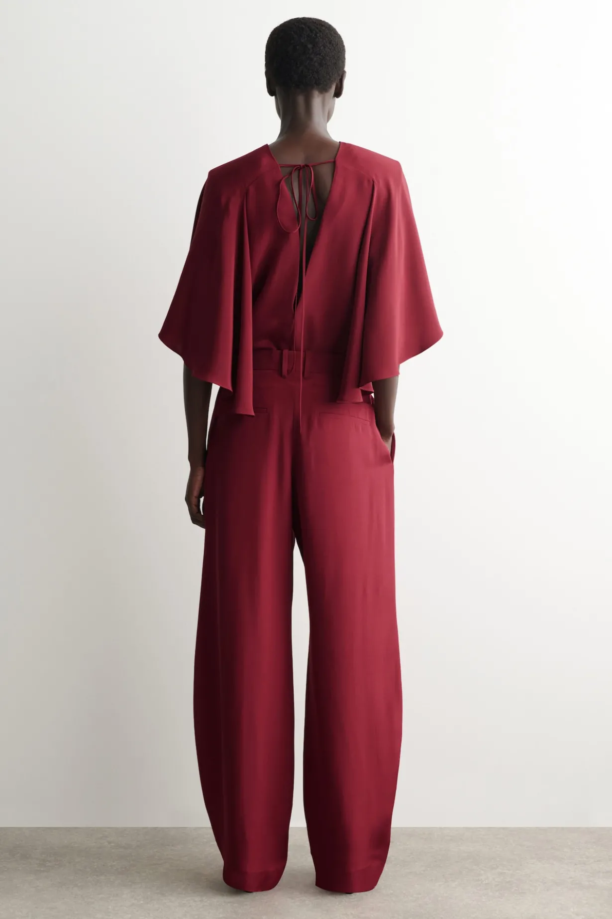 SILK TULIP PANTS