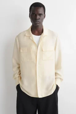 SILK UTILITY SHIRT
