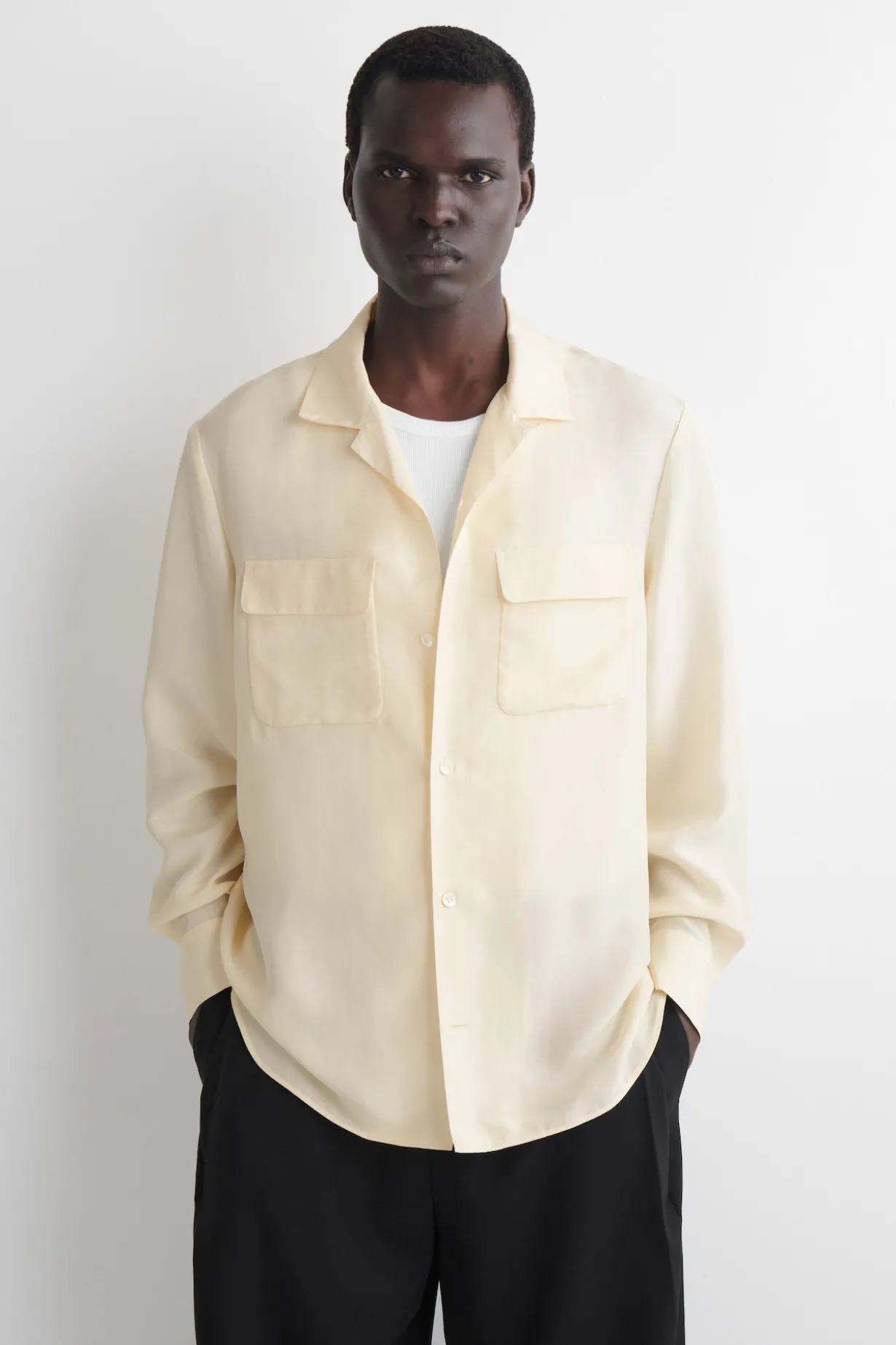 SILK UTILITY SHIRT