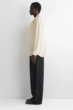SILK UTILITY SHIRT