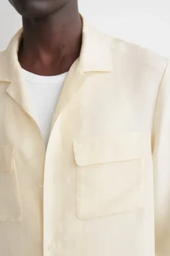 SILK UTILITY SHIRT