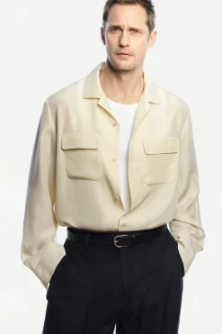SILK UTILITY SHIRT