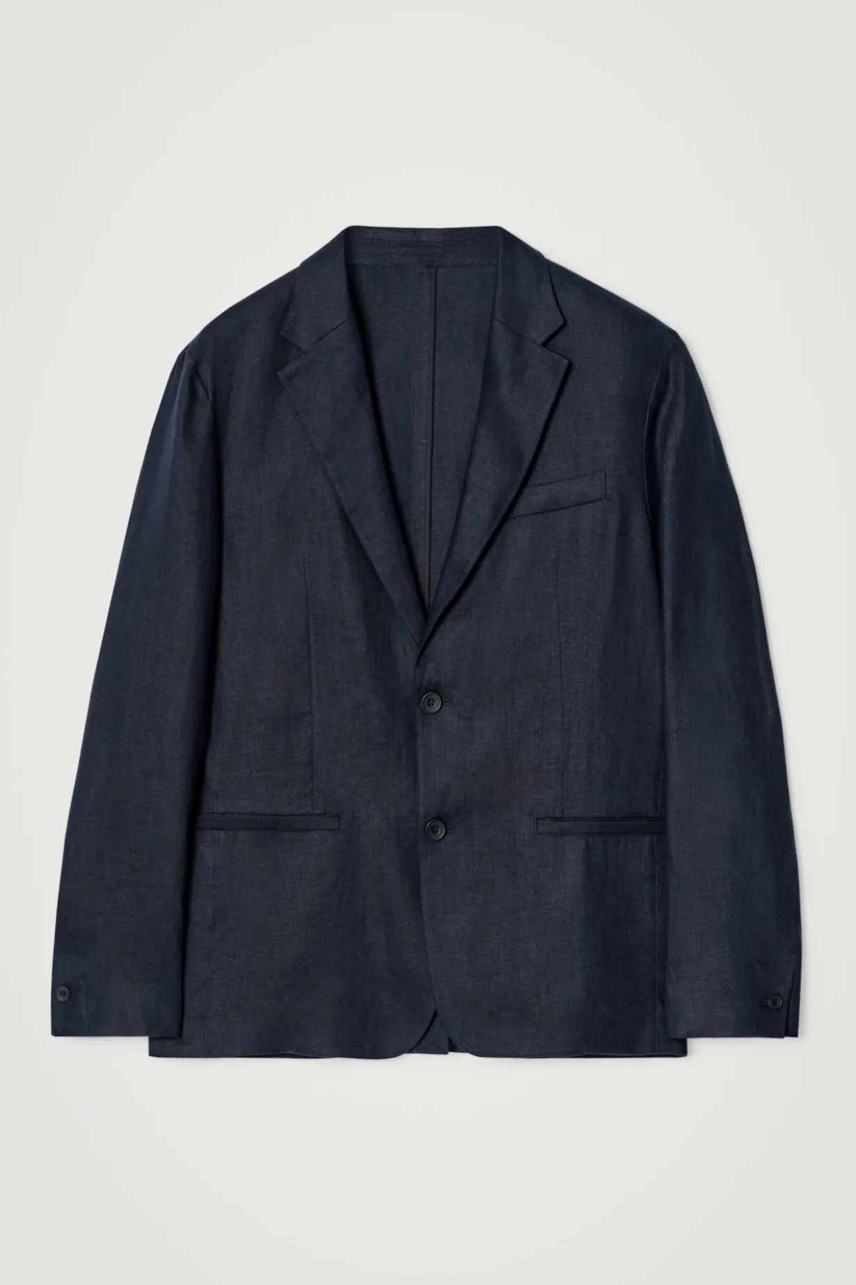 SINGLE-BREASTED LINEN BLAZER