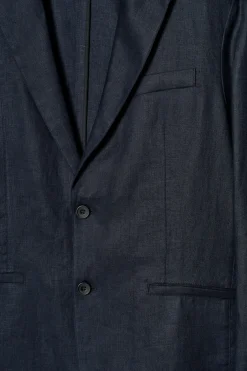 SINGLE-BREASTED LINEN BLAZER