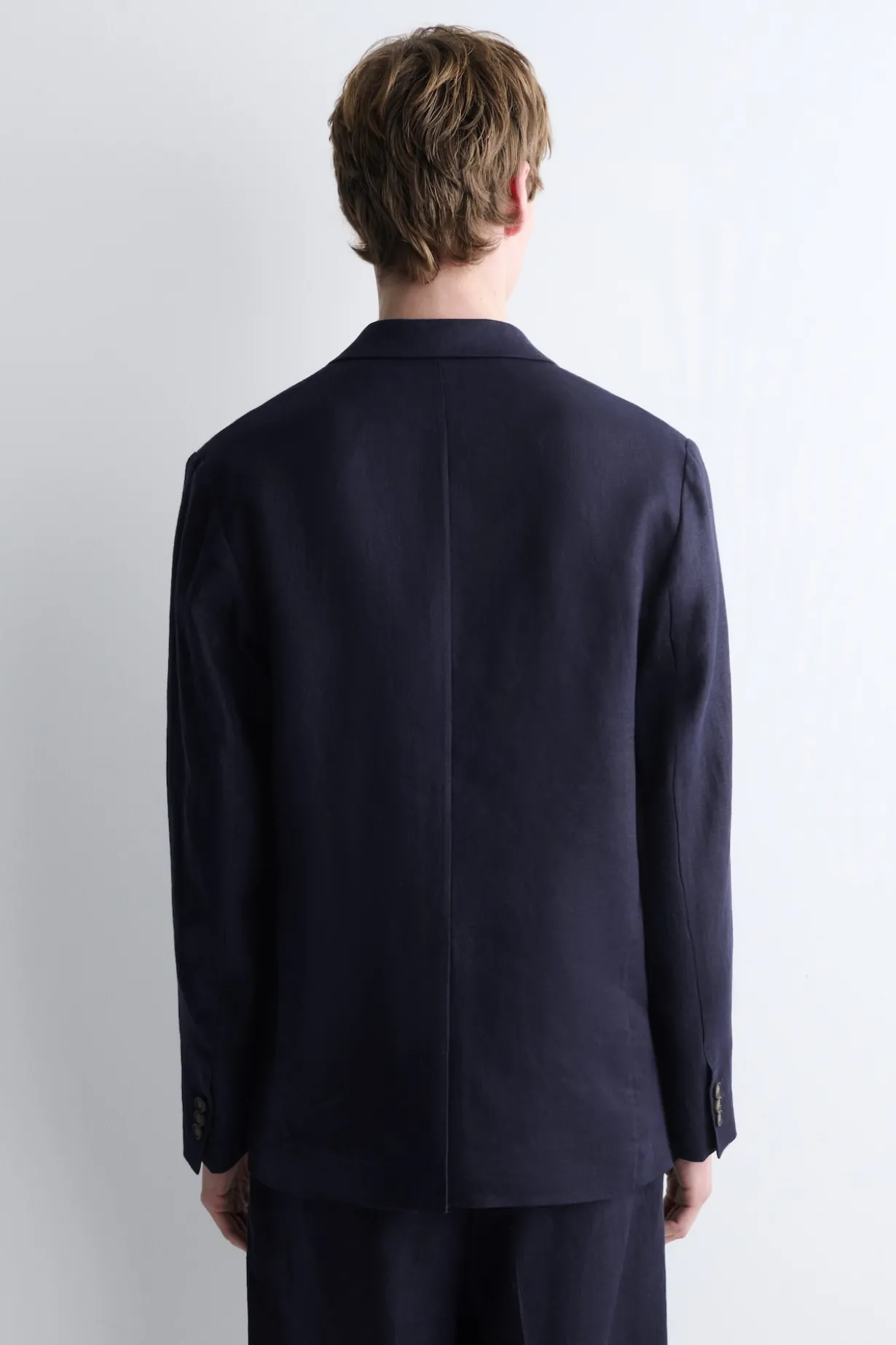 SINGLE-BREASTED LINEN BLAZER