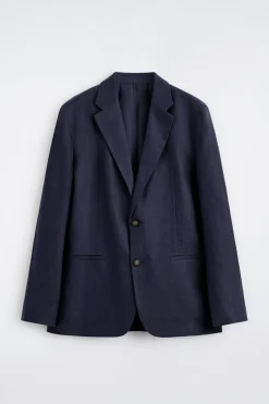 SINGLE-BREASTED LINEN BLAZER