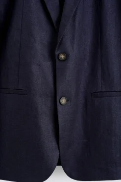 SINGLE-BREASTED LINEN BLAZER