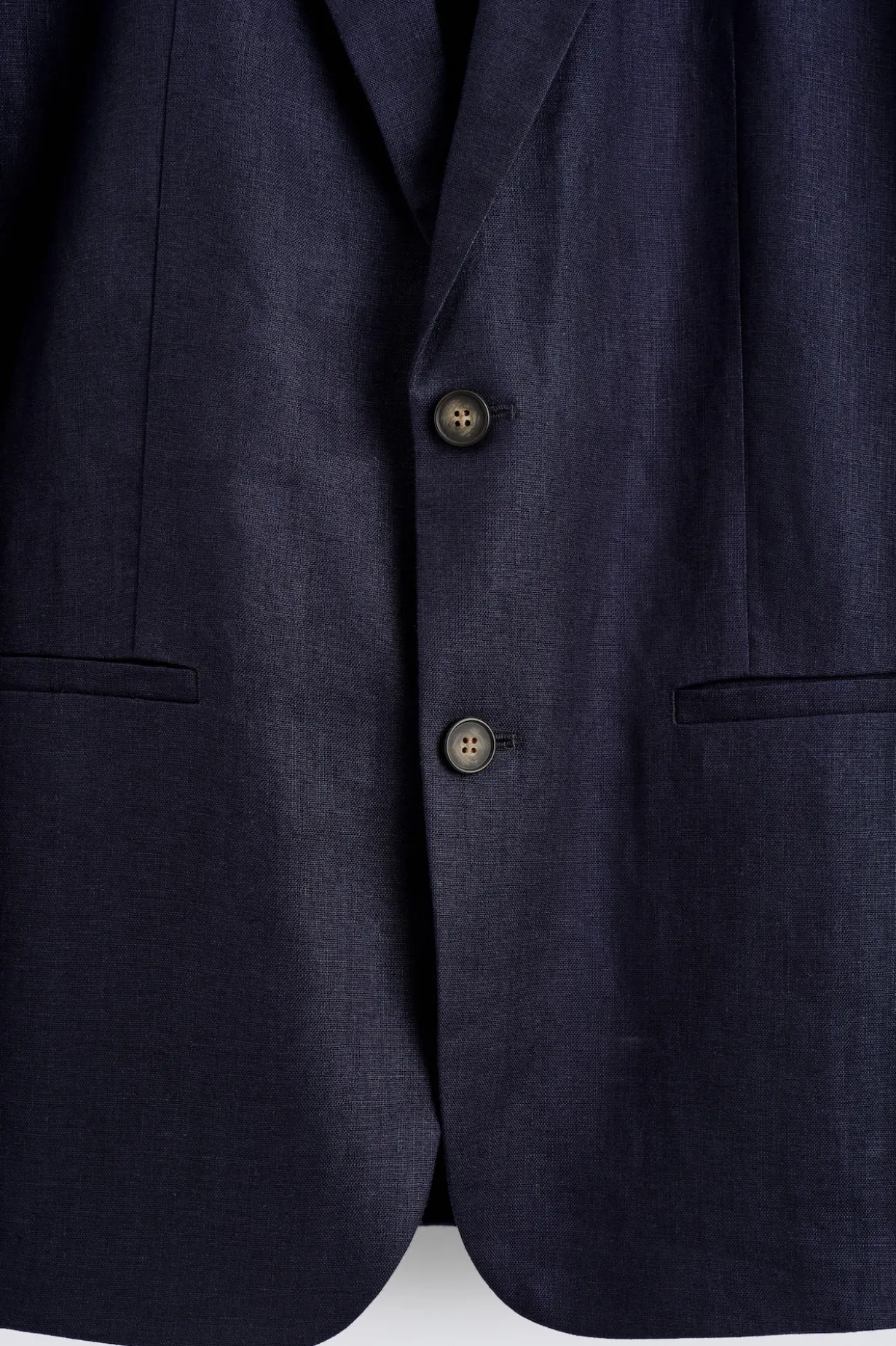 SINGLE-BREASTED LINEN BLAZER