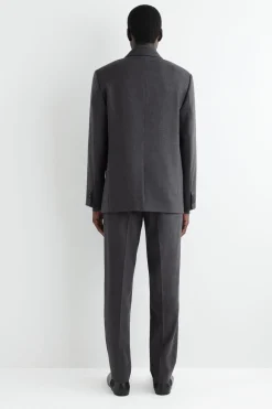 SINGLE-BREASTED WOOL BLAZER