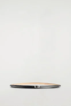 SKINNY DOUBLE-WRAP LEATHER BELT