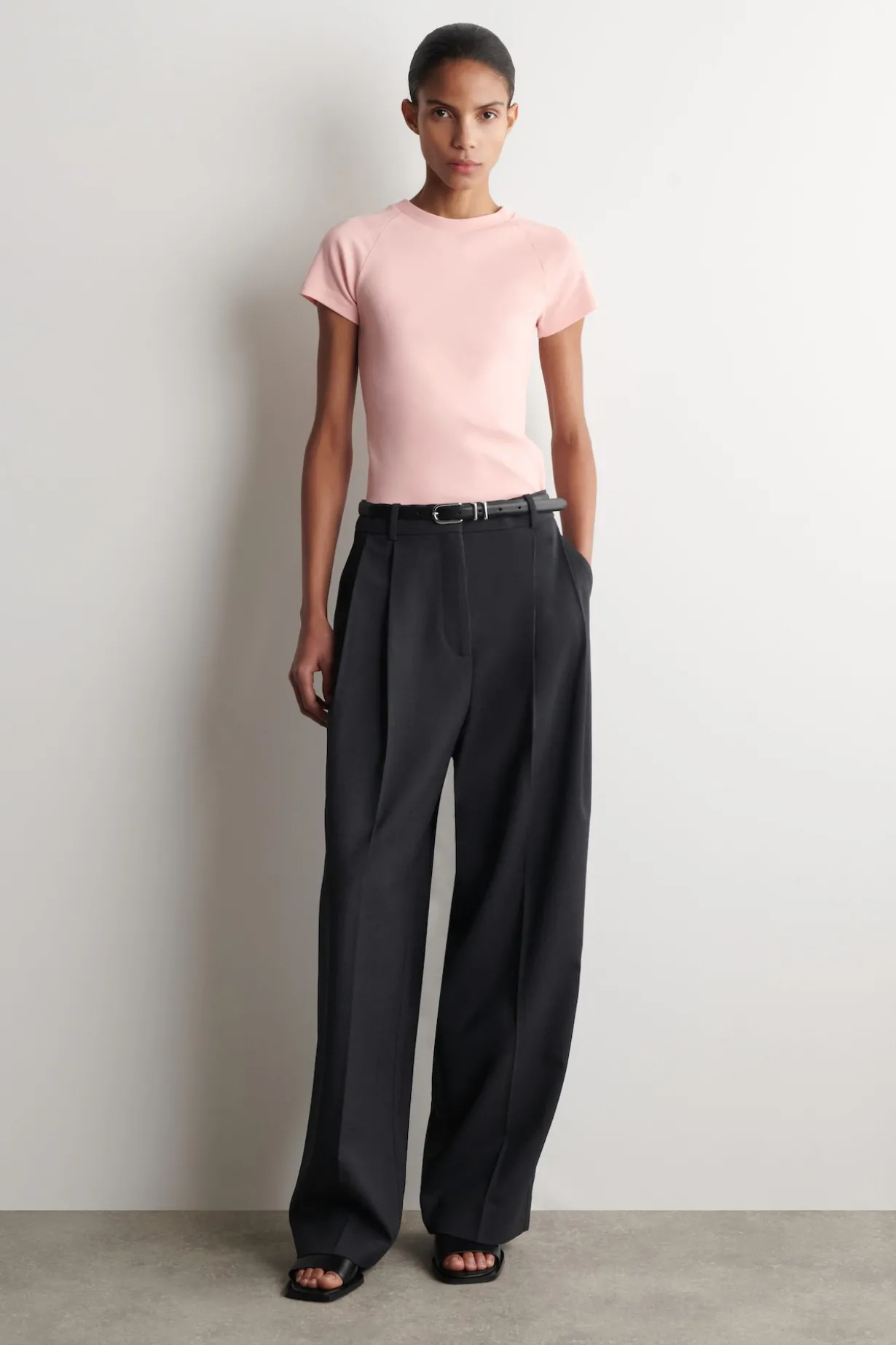 SLIM COTTON T-SHIRT