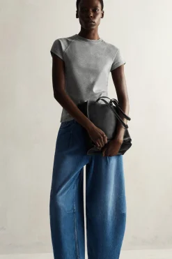 SLIM COTTON T-SHIRT