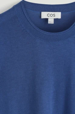 SLIM KNITTED SILK T-SHIRT
