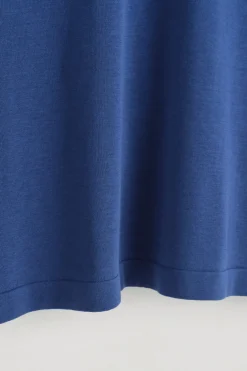 SLIM KNITTED SILK T-SHIRT