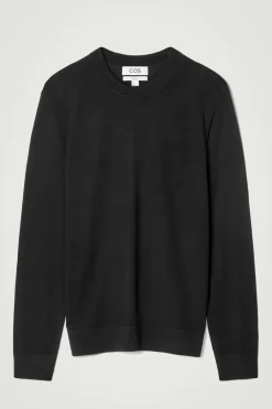 SLIM MERINO WOOL CREW-NECK SWEATER