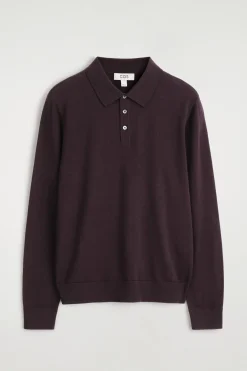 SLIM MERINO WOOL POLO SHIRT
