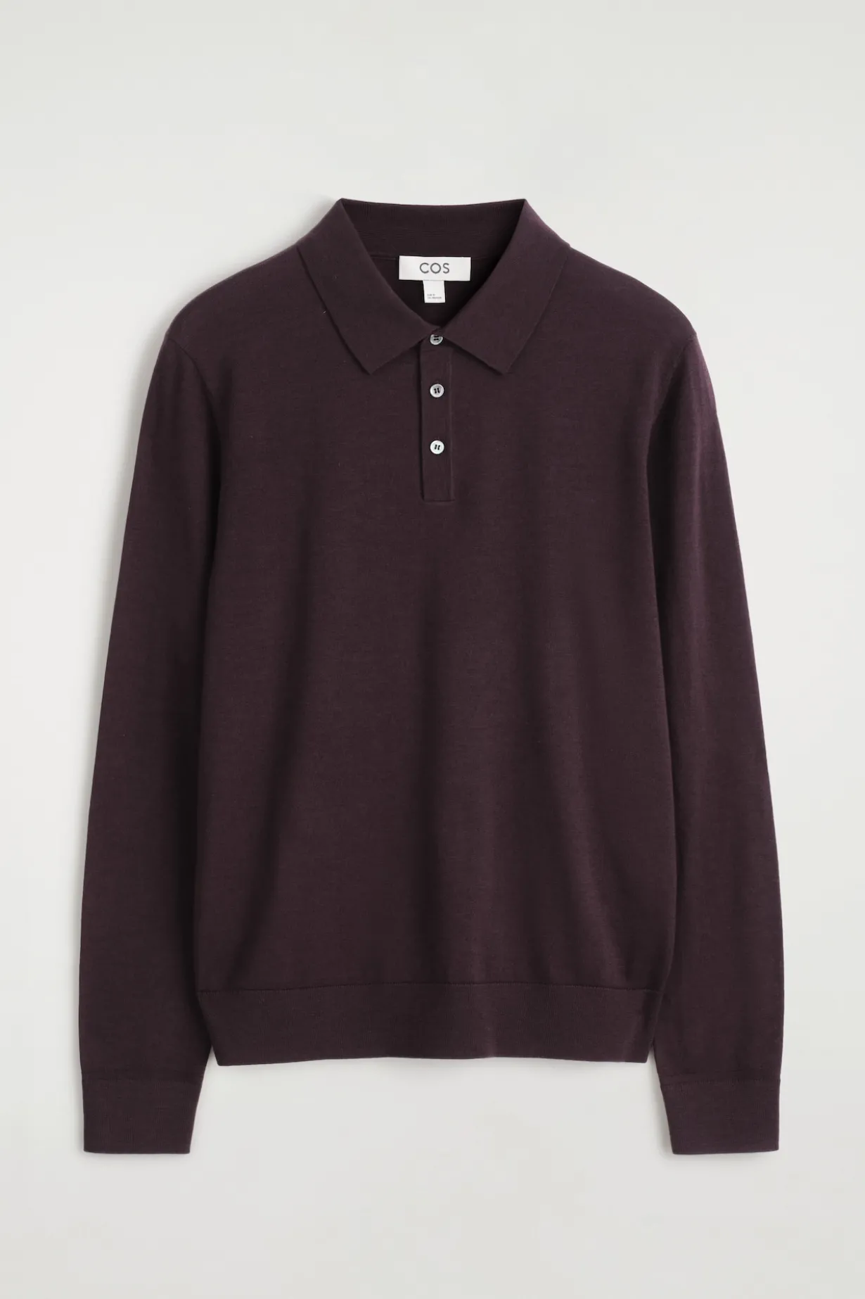 SLIM MERINO WOOL POLO SHIRT