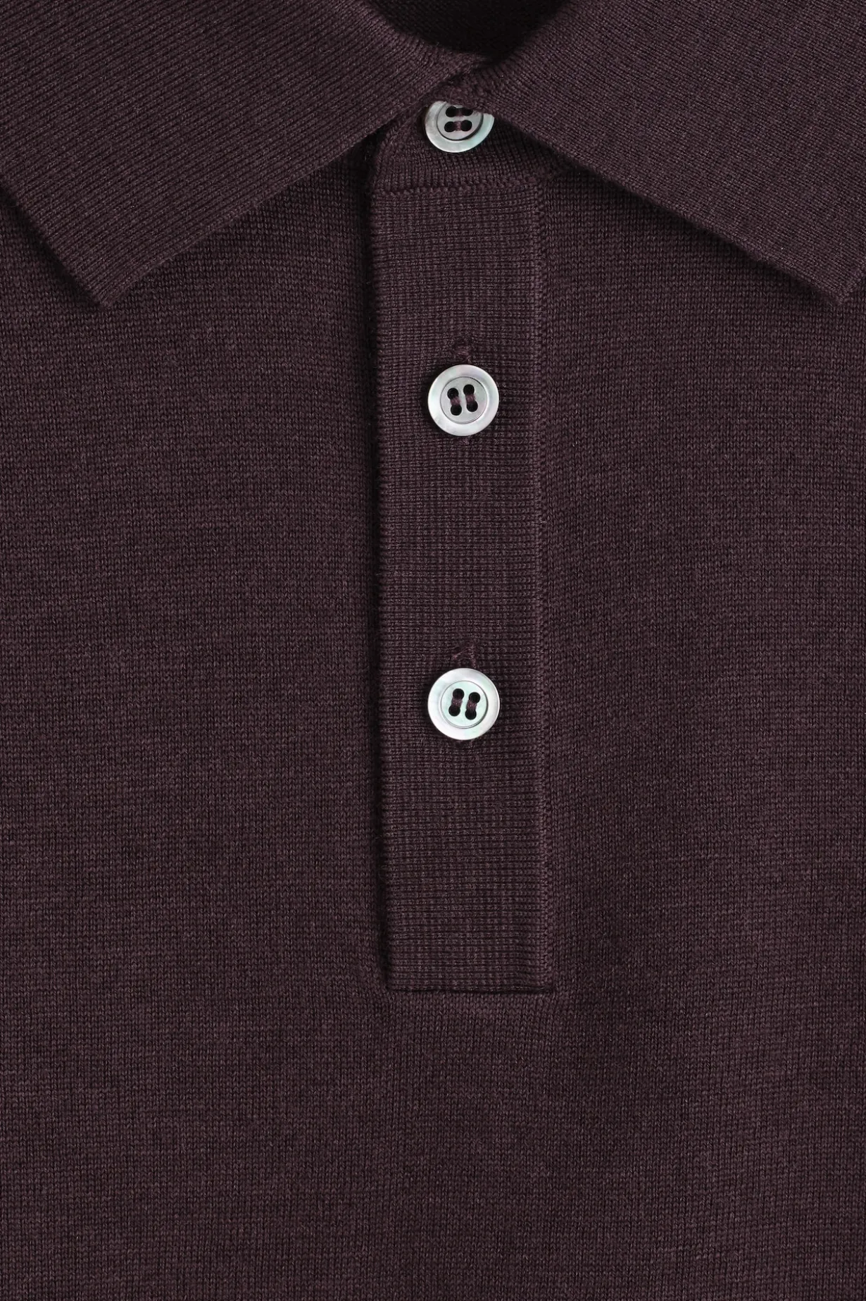SLIM MERINO WOOL POLO SHIRT