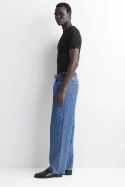 SLIM RIBBED COTTON T-SHIRT