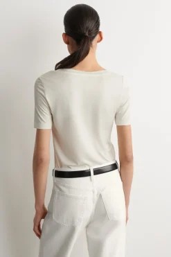 SLIM SILK T-SHIRT