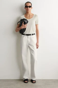 SLIM SILK T-SHIRT
