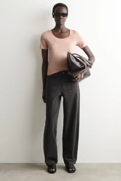 SLIM SILK T-SHIRT