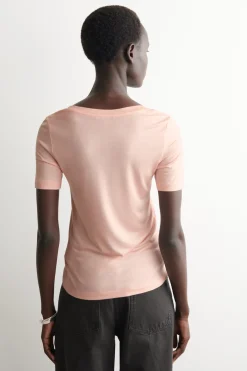 SLIM SILK T-SHIRT