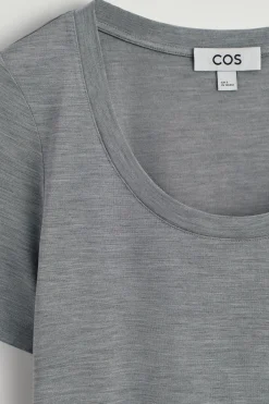 SLIM SILK T-SHIRT