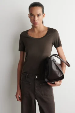 SLIM SILK T-SHIRT
