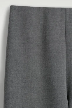 SLIM STRAIGHT-LEG PANTS