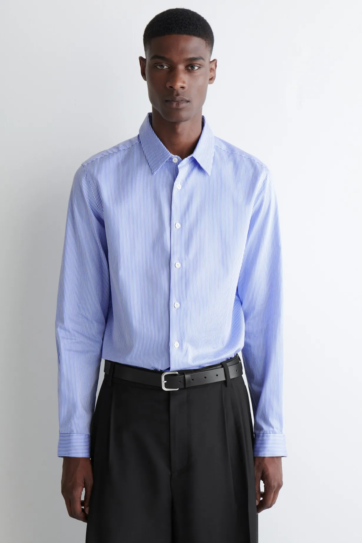 SLIM TAILORED POPLIN SHIRT