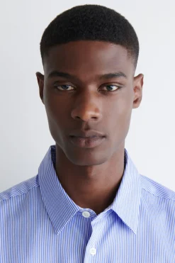 SLIM TAILORED POPLIN SHIRT