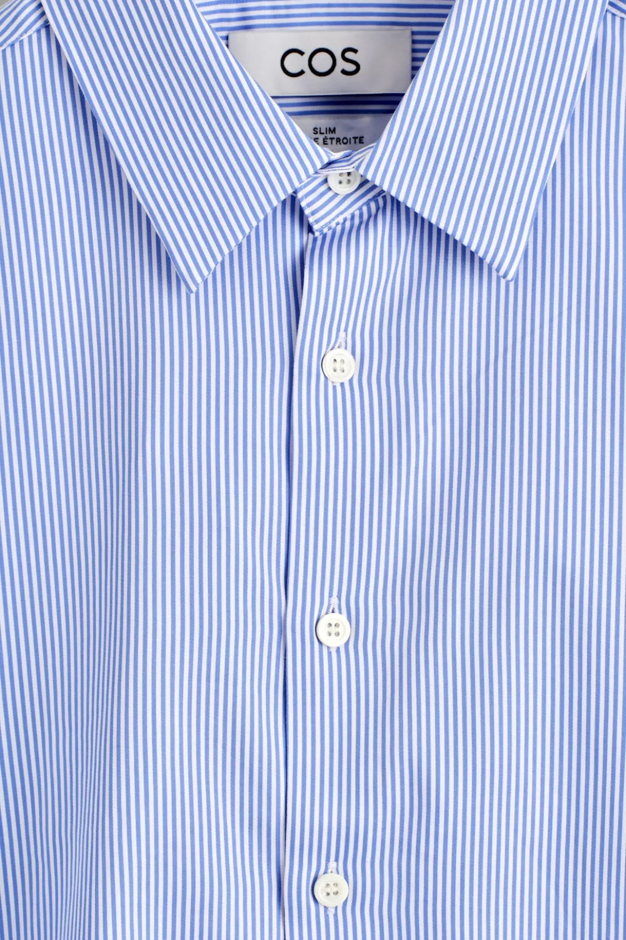 SLIM TAILORED POPLIN SHIRT
