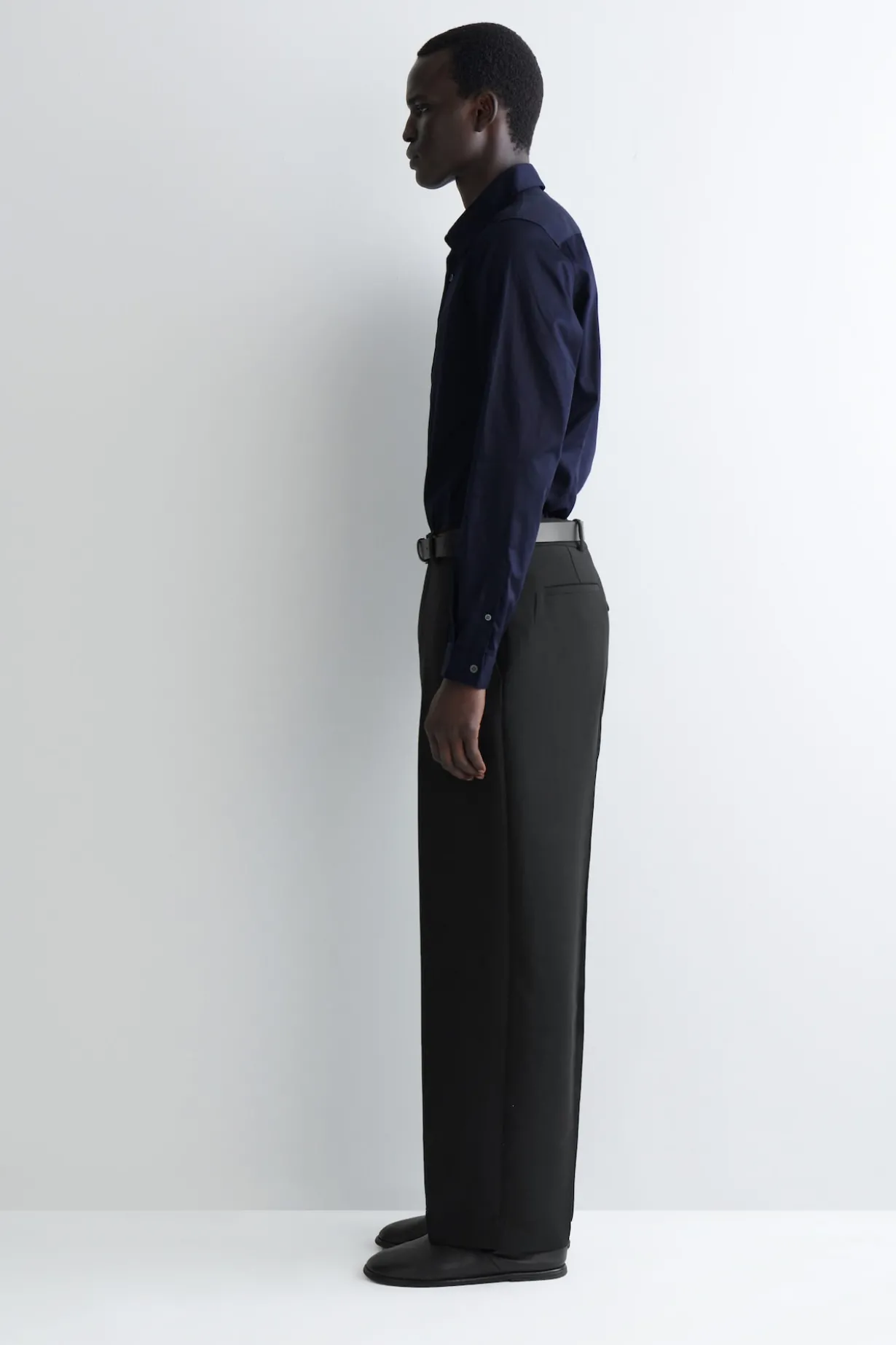 SLIM TAILORED POPLIN SHIRT