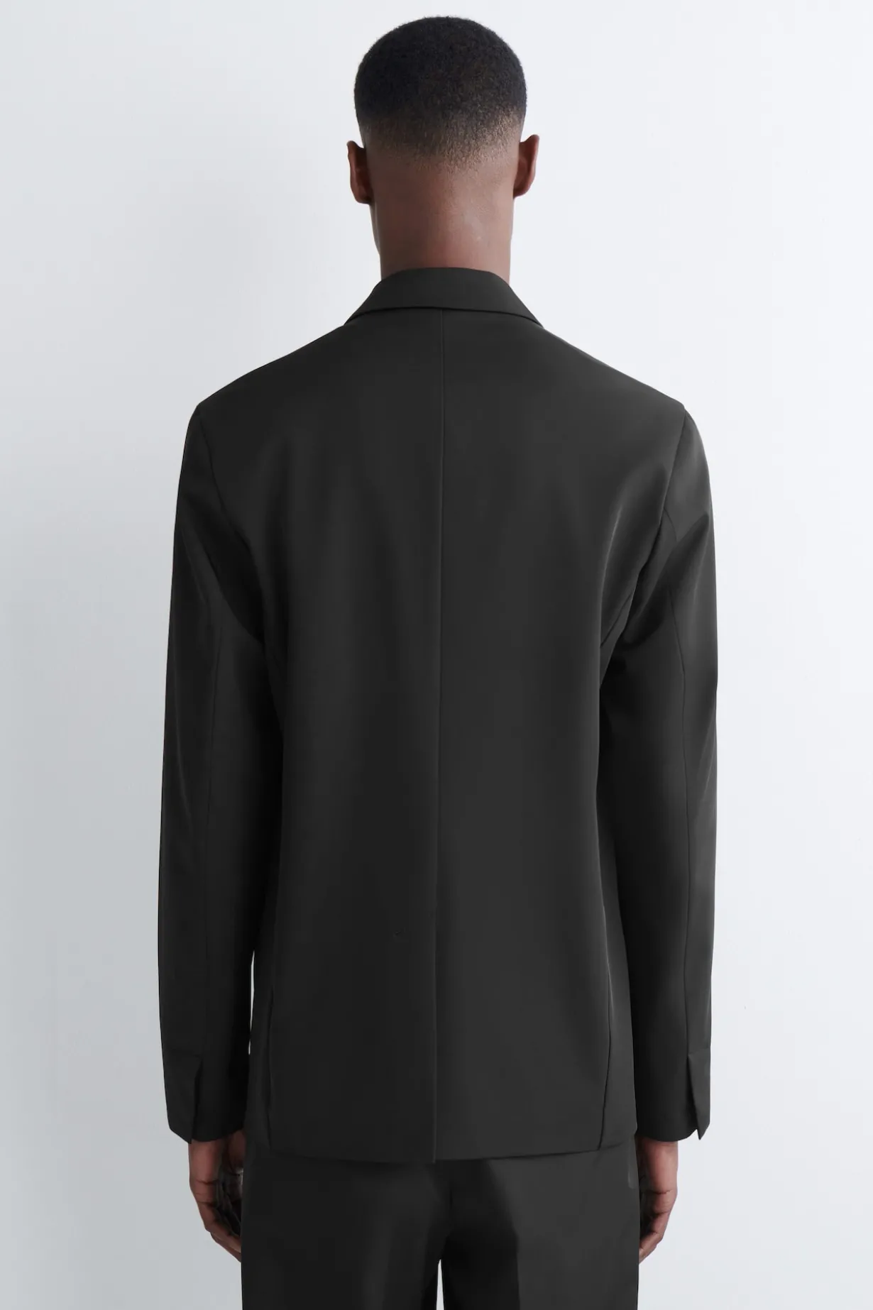 SLIM UNSTRUCTURED TECH-TWILL BLAZER