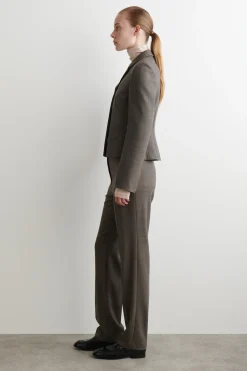 SLIM WAISTED WOOL BLAZER